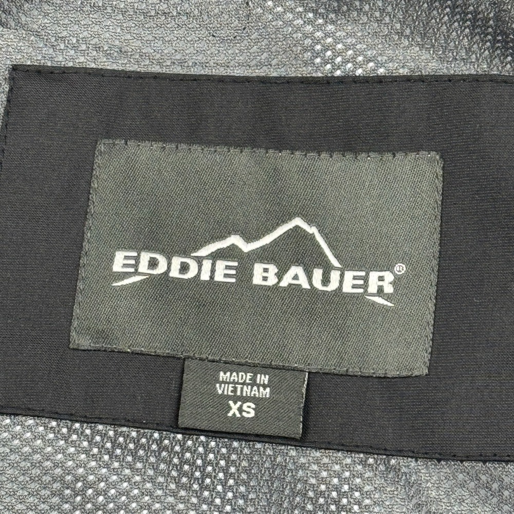Eddie Bauer Jacket Womens XS Black Weatheredge‎ Windbreaker Hooded Rain Outdoor - Picture 6 of 16